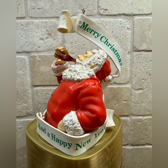 Vintage 1949 Coca Cola Collectable Santa Claus Ornament - Picture 3 of 8